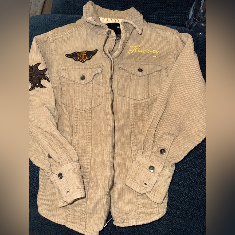 Hurley Light Brown‎ Cotton Jacket